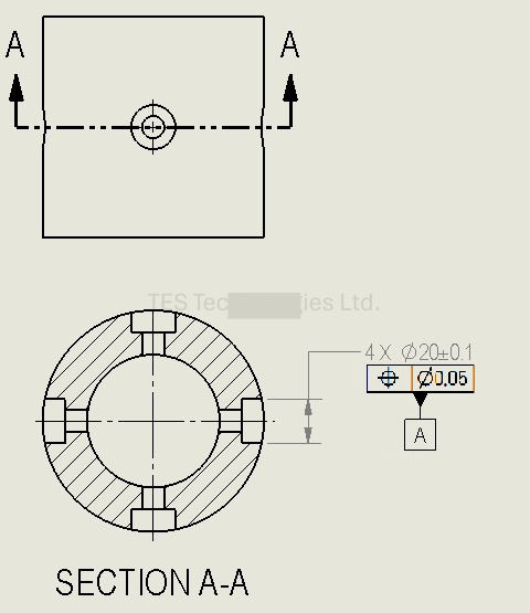 Can a datum be established from a pattern?